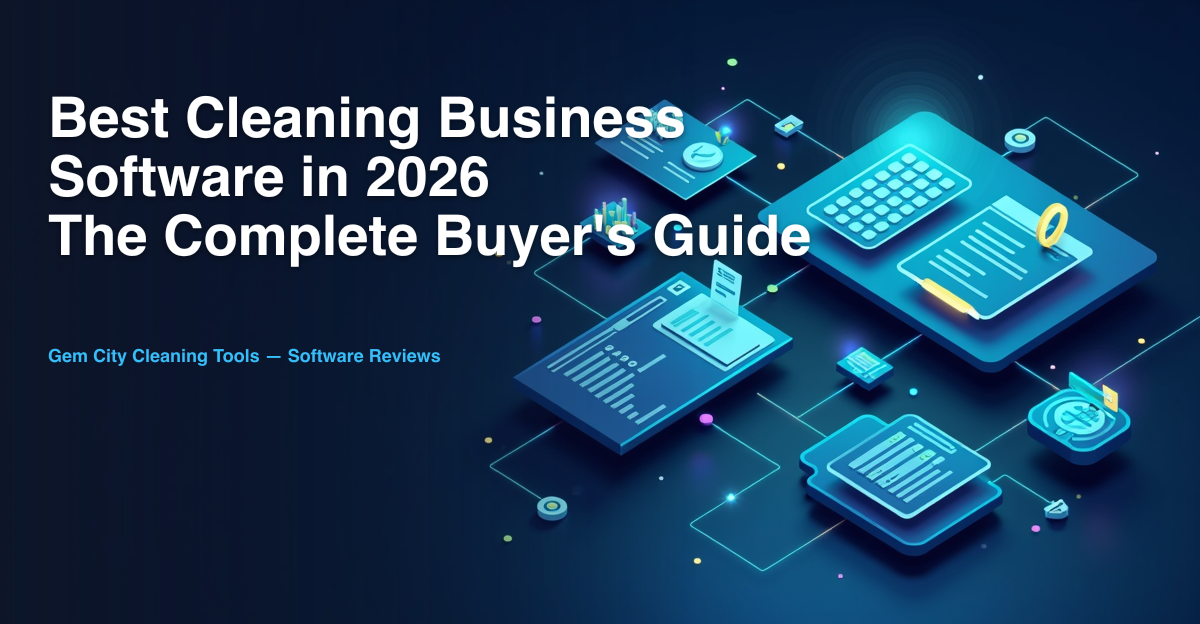 Best Cleaning Business Software in 2026 (Buyer's Guide)