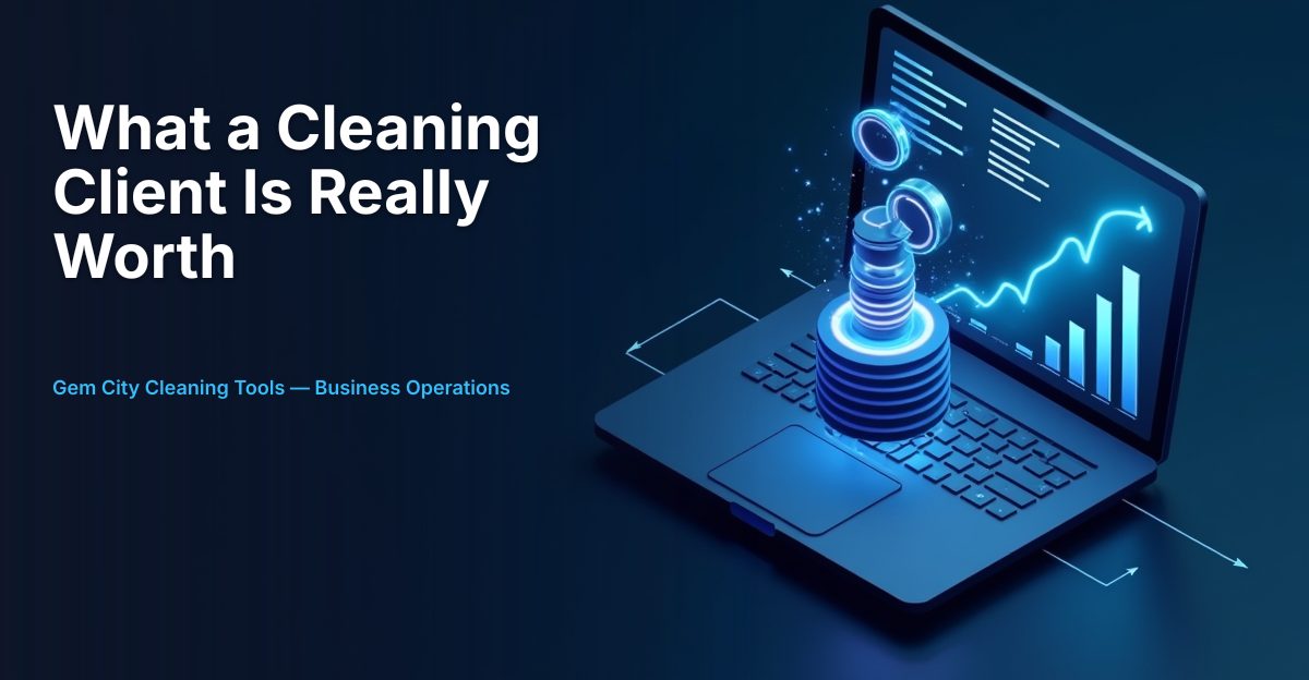 What a Cleaning Client Is Worth (And What to Spend to Get One)