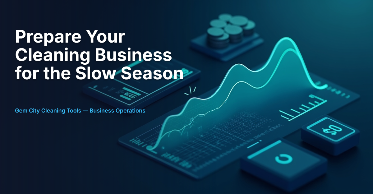 How to Prepare Your Cleaning Business for the Slow Season